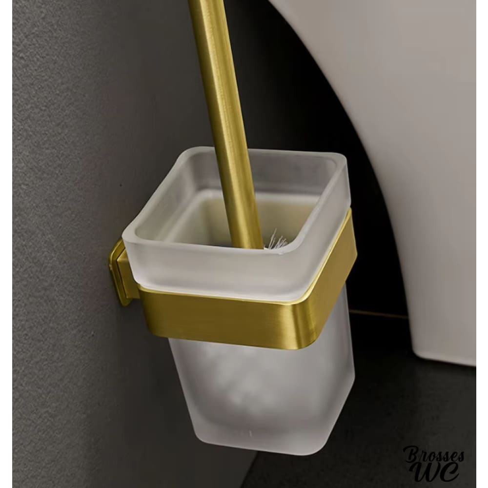 Brosse wc carrée nettoyage précis
