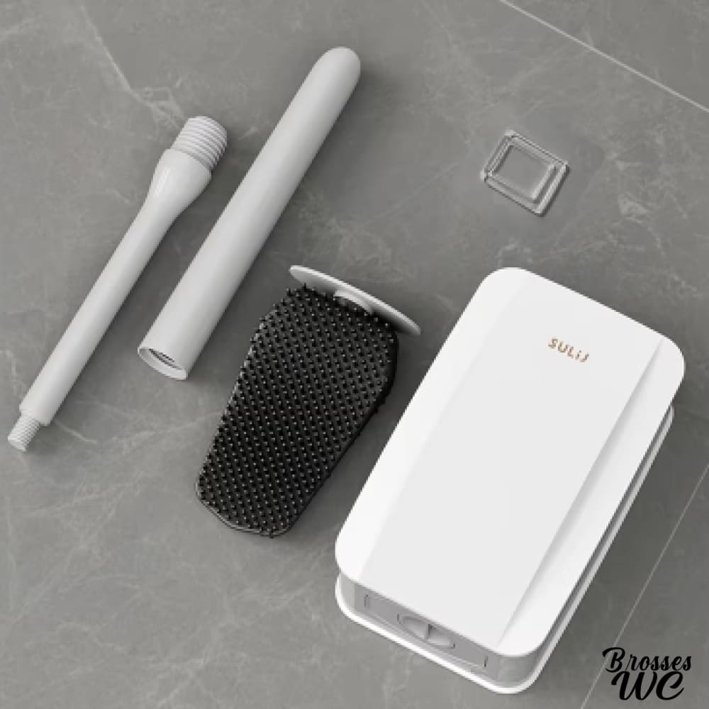 Brosse wc silicone durable