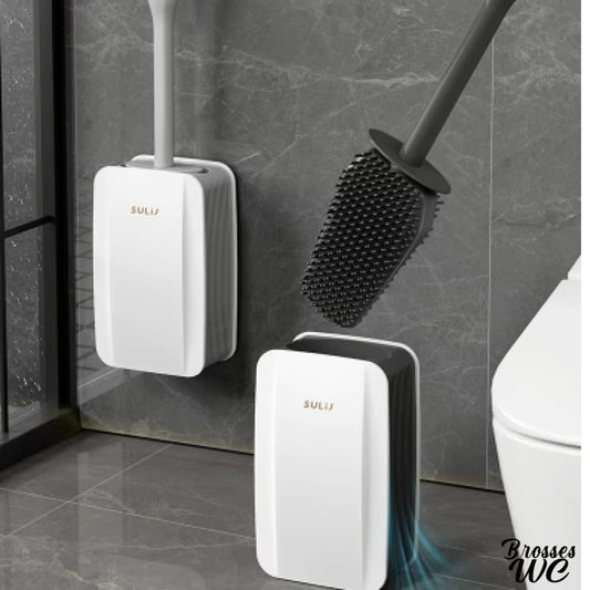 Brosse wc silicone durable