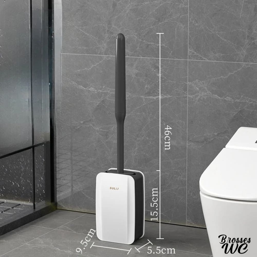 Brosse wc silicone durable