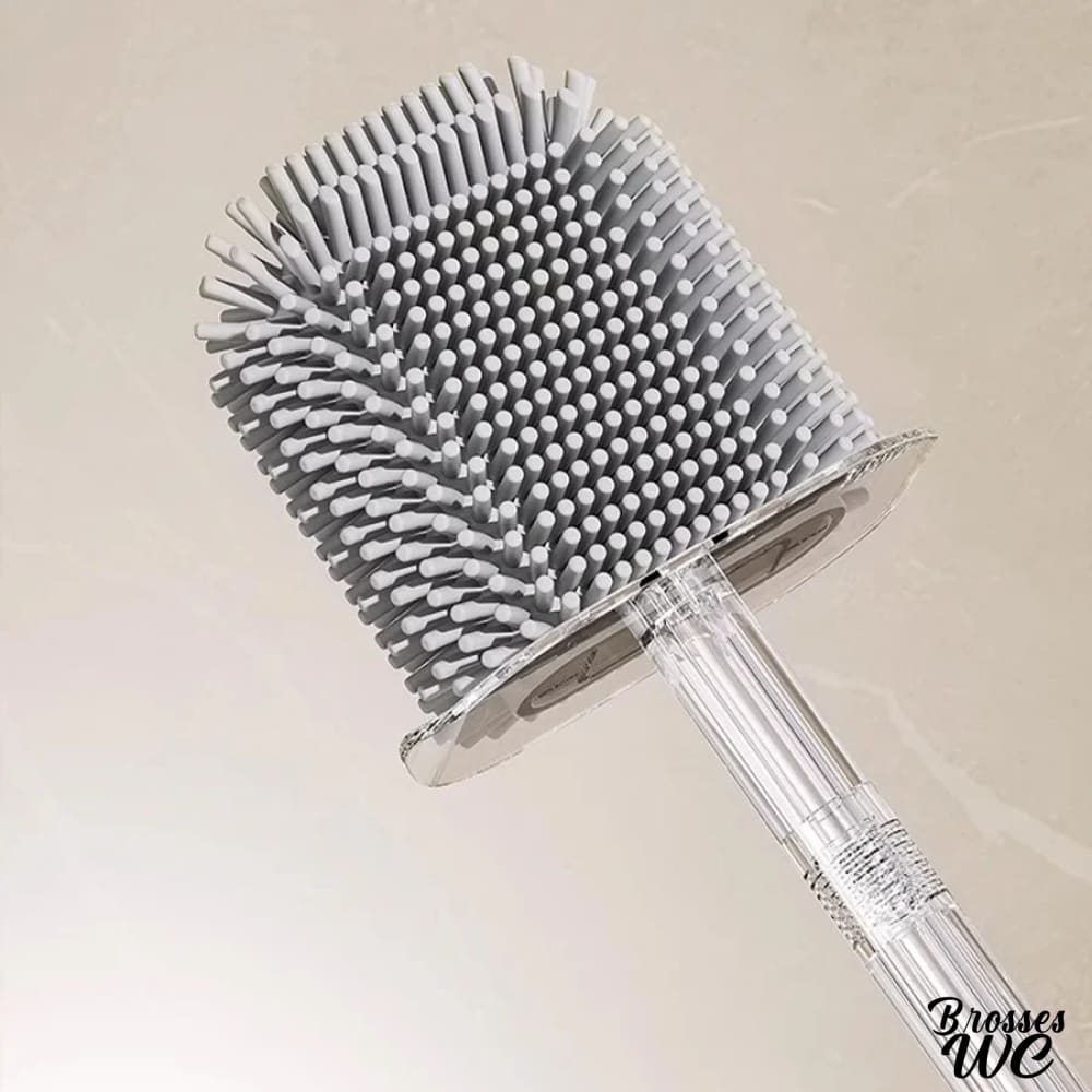 Brosse wc suspendue à ventouses pratiques