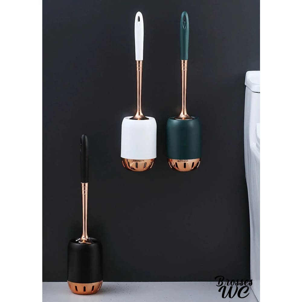 Brosse wc douce avec support élégant