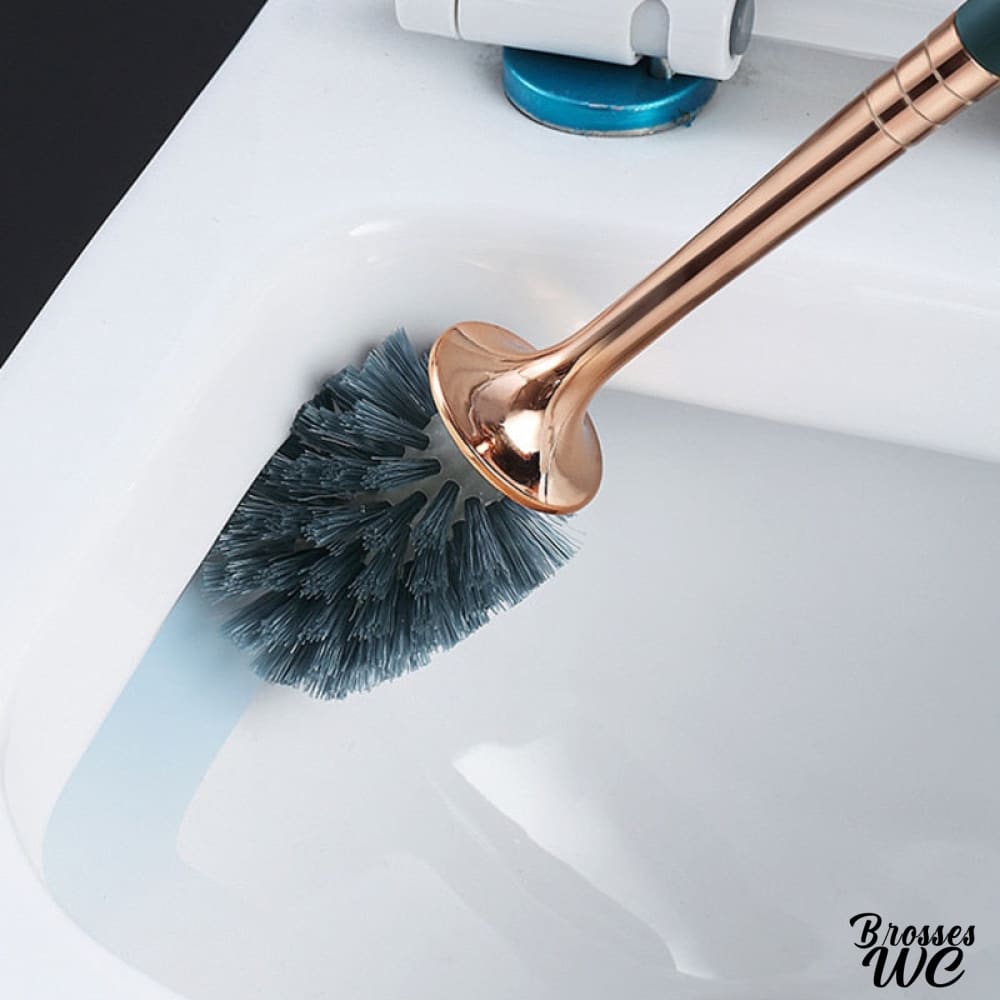 Brosse wc douce avec support élégant