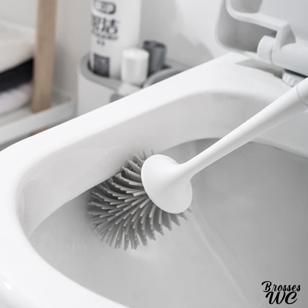 Brosse wc silicone douce