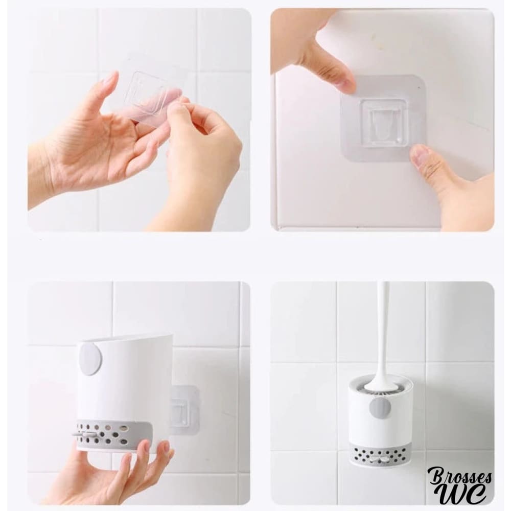 Brosse wc silicone douce