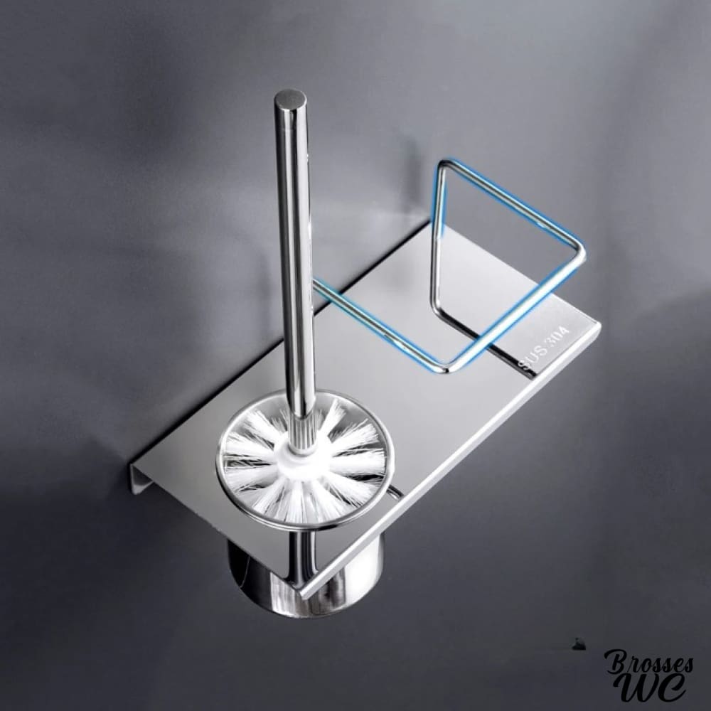 Brosse wc et porte-papier assorti
