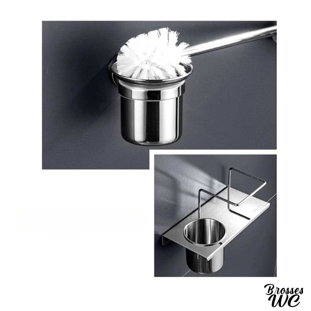 Brosse wc et porte-papier assorti