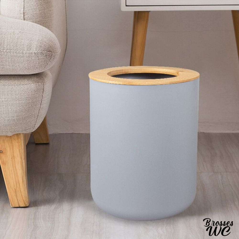 Brosse wc et poubelle bambou écologique