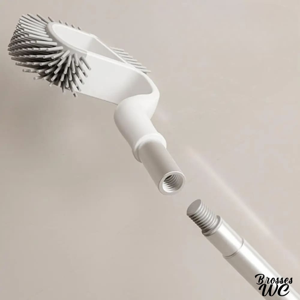 Brosse wc à tête fine astucieuse