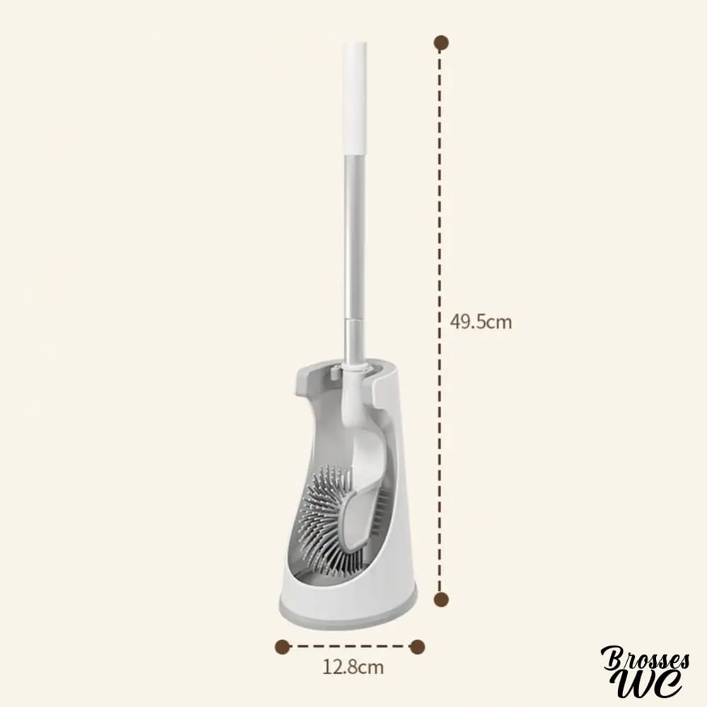 Brosse wc à tête fine astucieuse