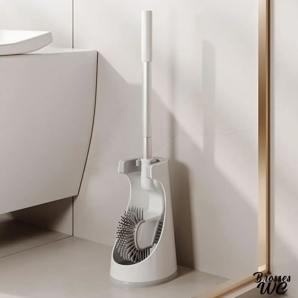 Brosse wc à tête fine astucieuse