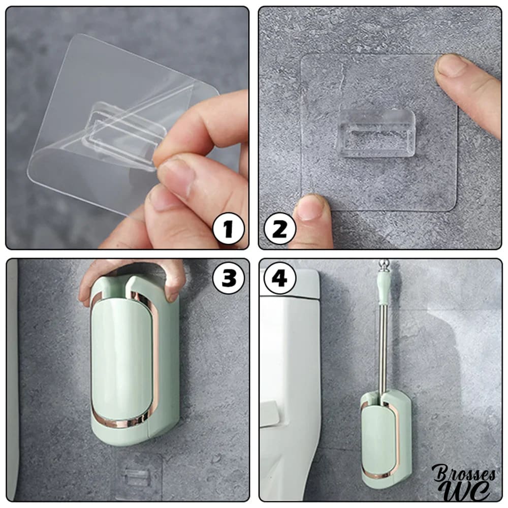Brosse toilette ergonomique simple