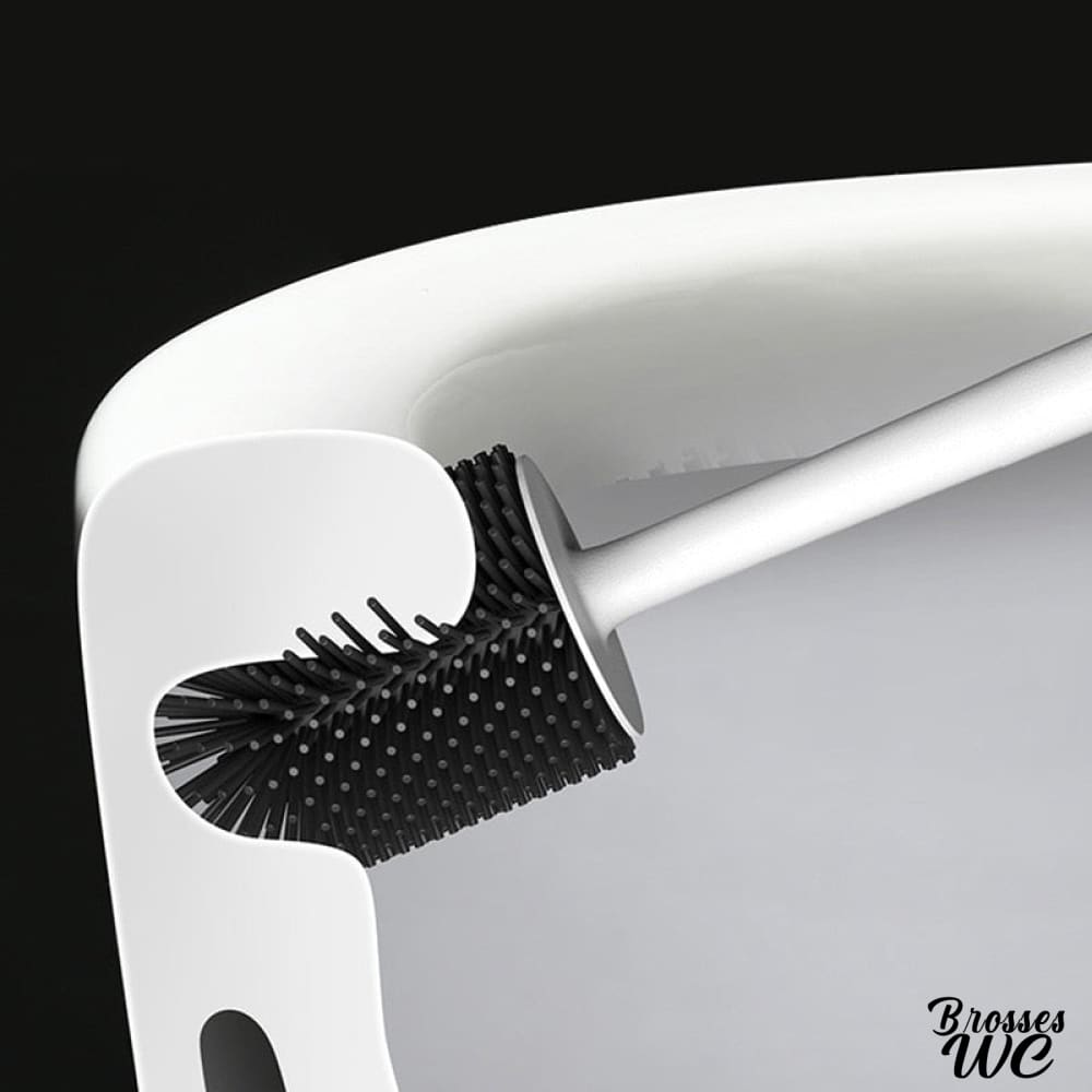 Brosse wc silicone robuste