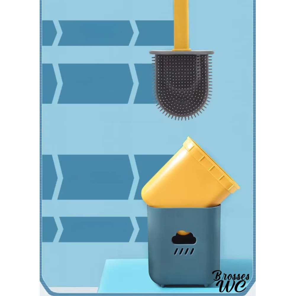 Brosse wc plate pratique