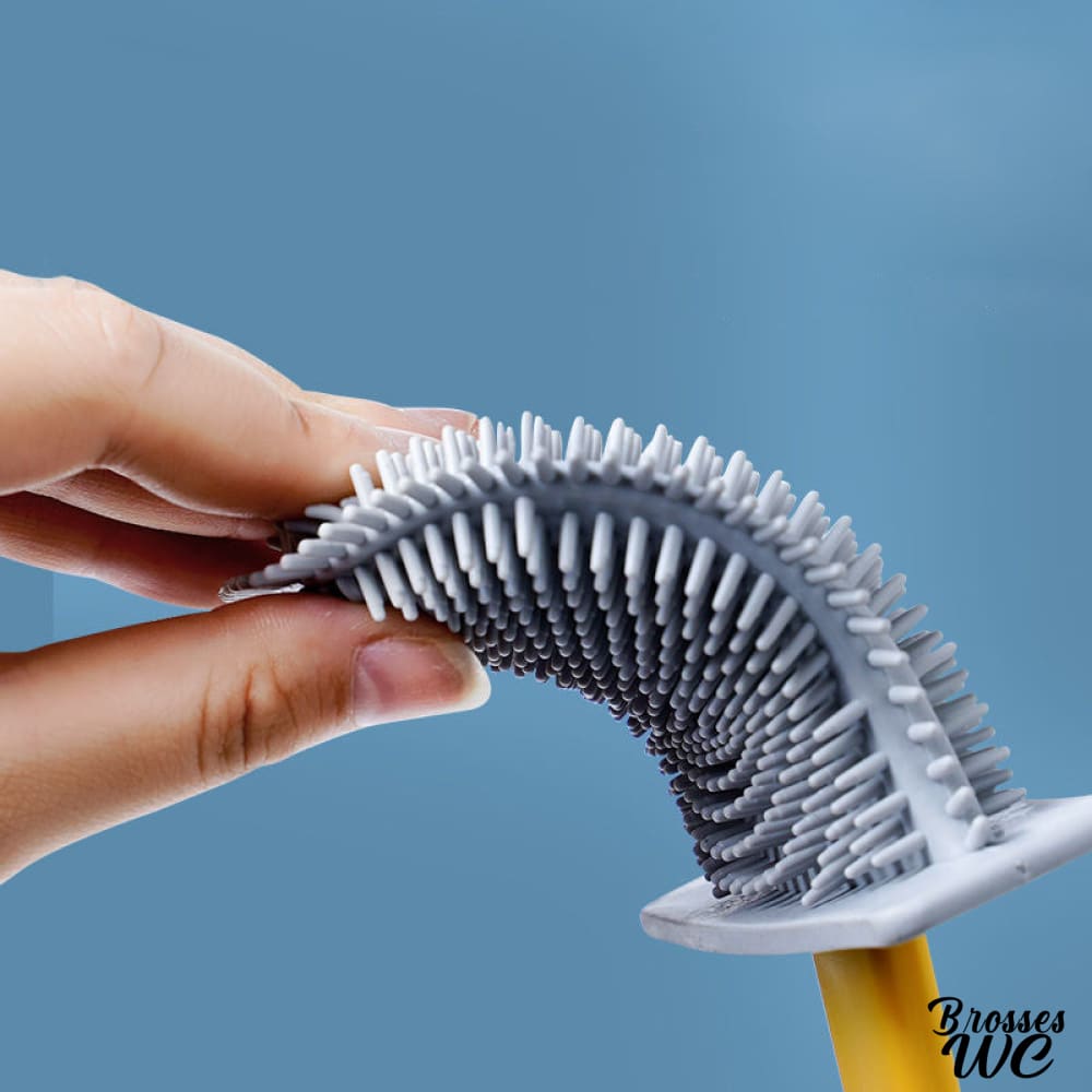 Brosse wc plate pratique