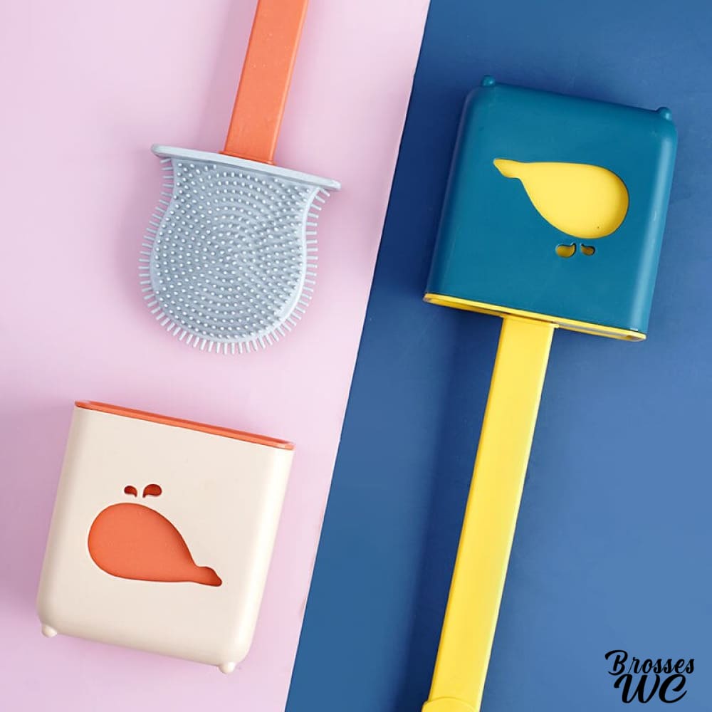 Brosse wc plate pratique