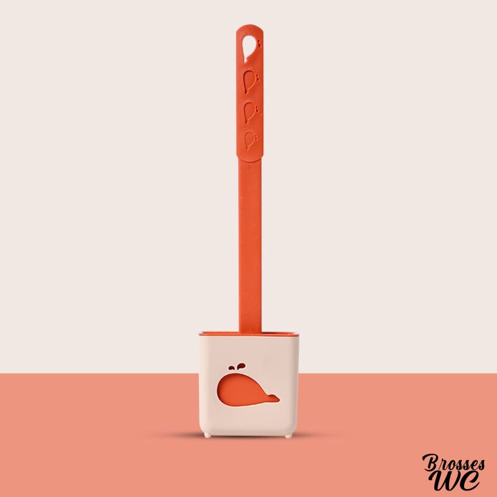 Brosse wc plate pratique