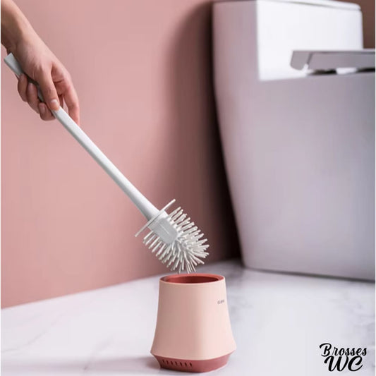 Brosse wc silicone souple hygiénique