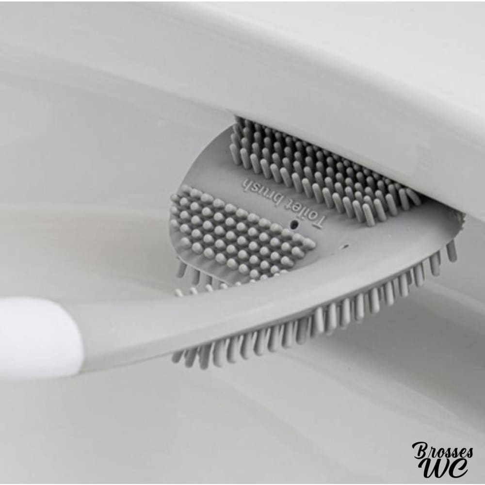 Brosse wc plate efficace