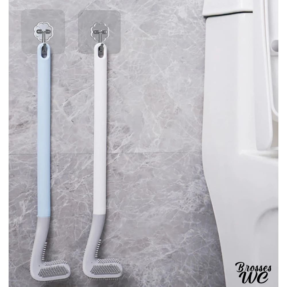 Brosse wc plate efficace