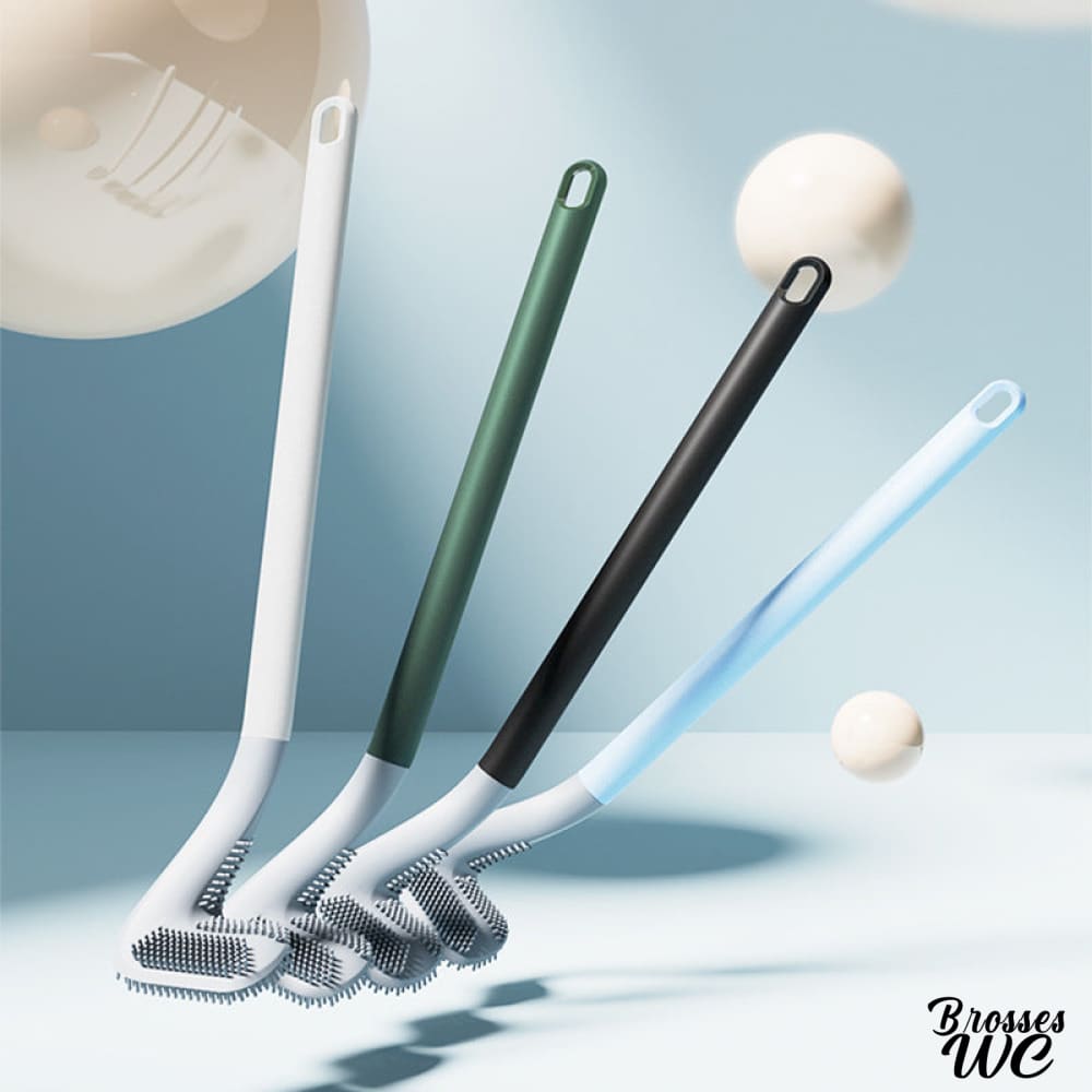 Brosse wc plate efficace