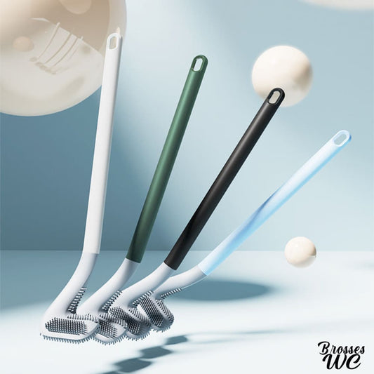 Brosse wc plate efficace