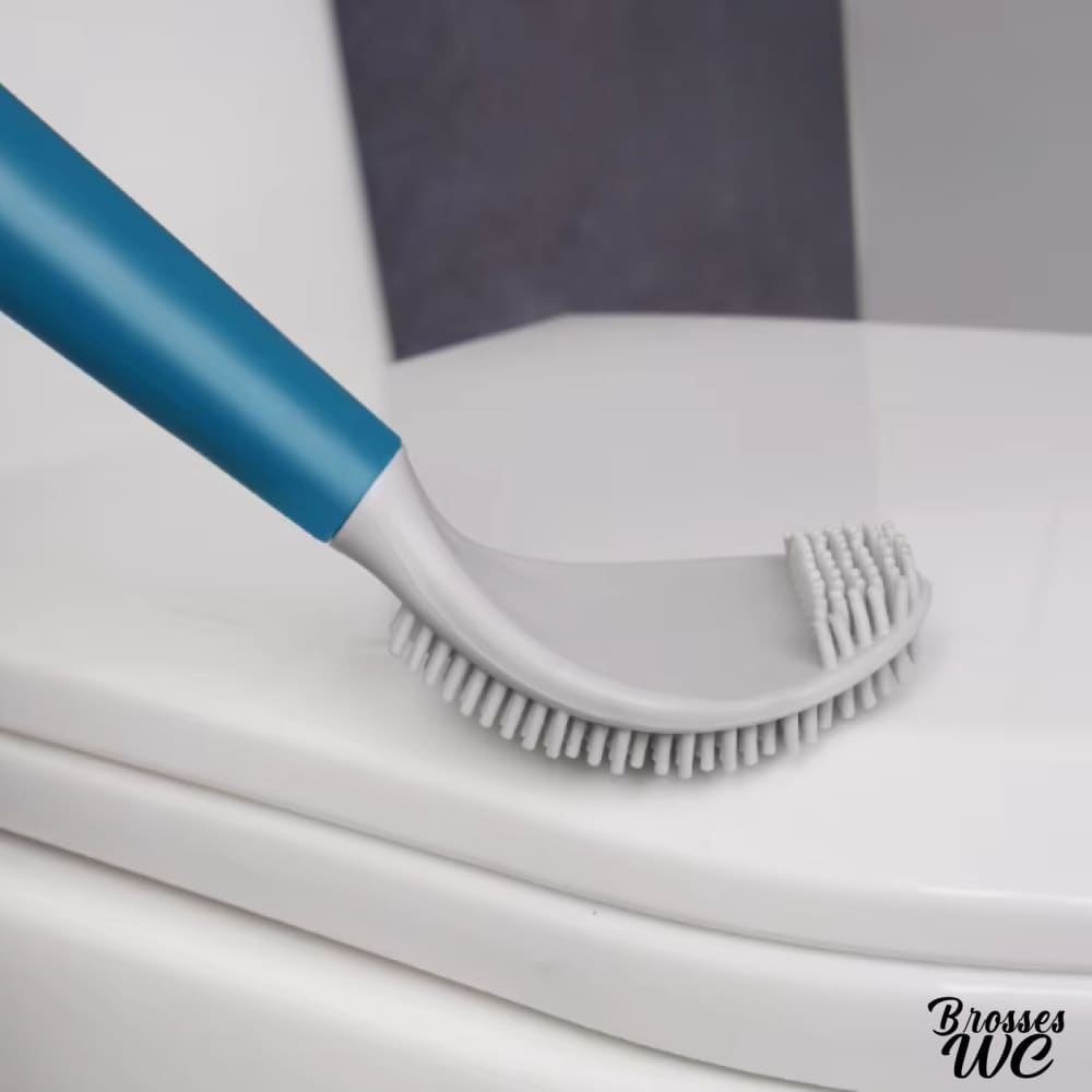 Brosse toilette avec produit intégré