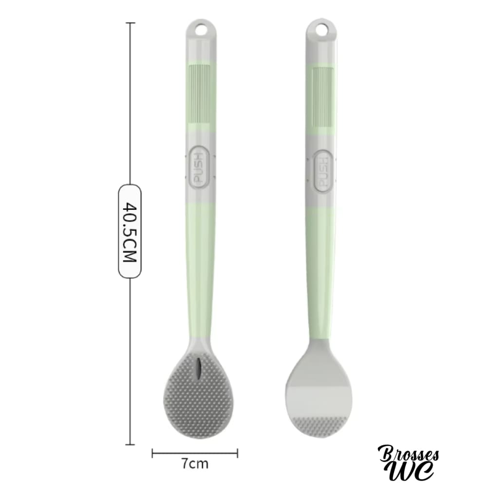 Brosse toilette avec produit intégré