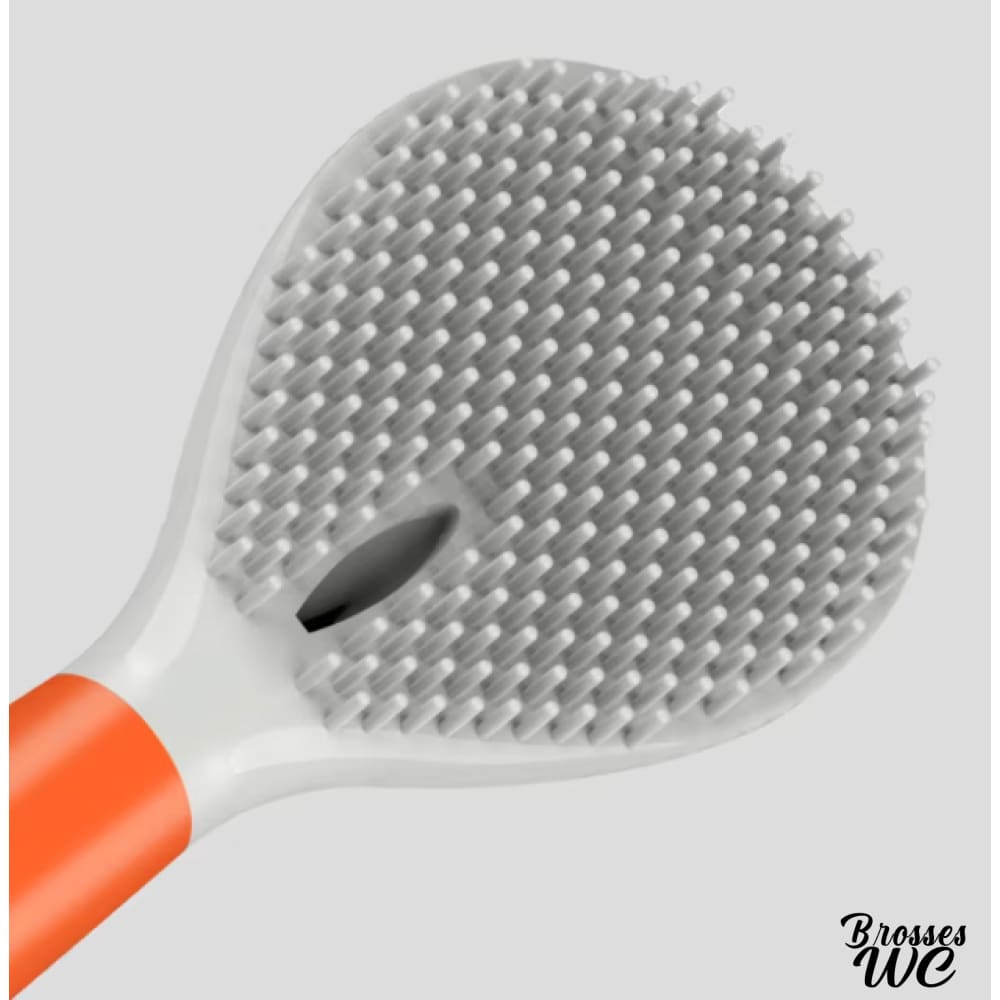 Brosse toilette avec produit intégré