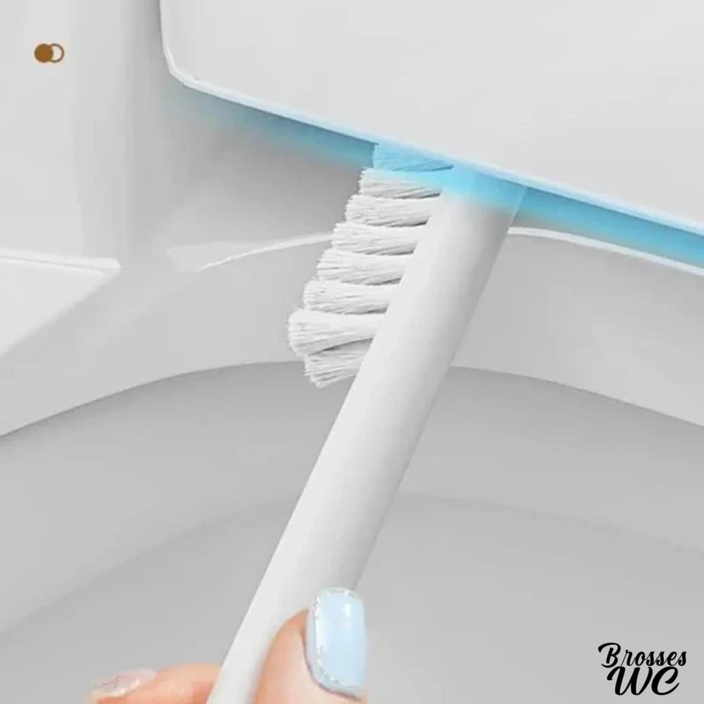Brosse wc duo nettoyage polyvalent