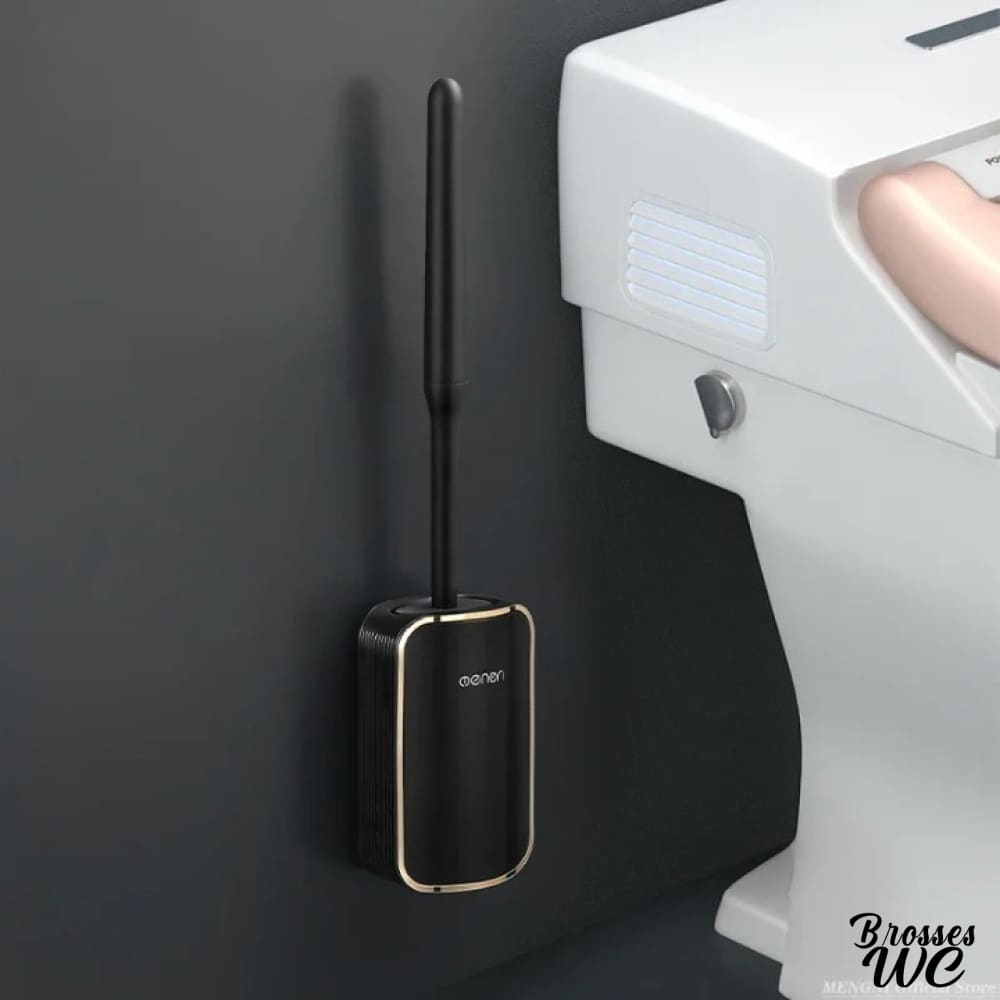 Brosse wc murale fixation pratique