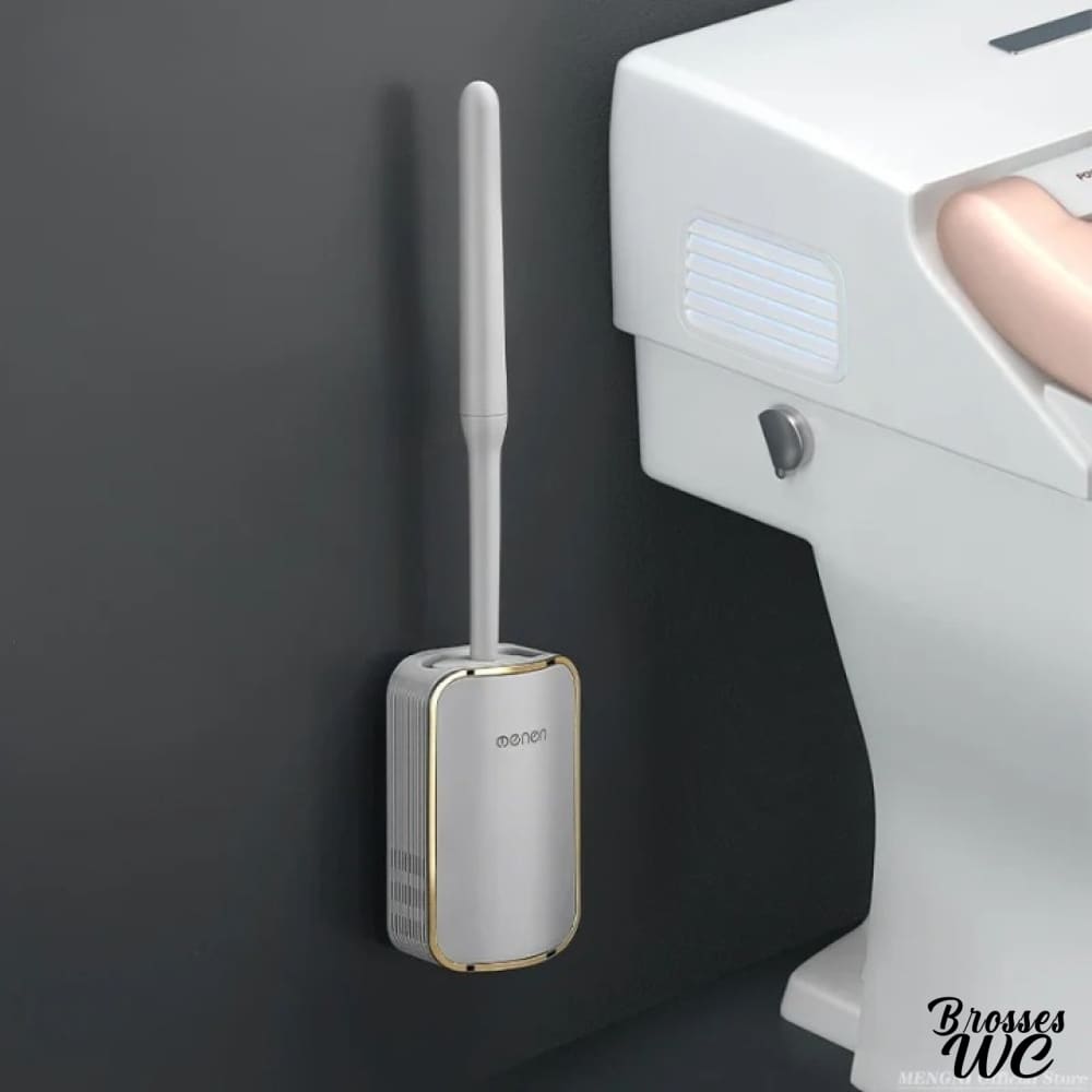 Brosse wc murale fixation pratique