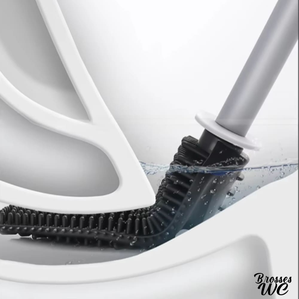 Brosse wc murale fixation pratique