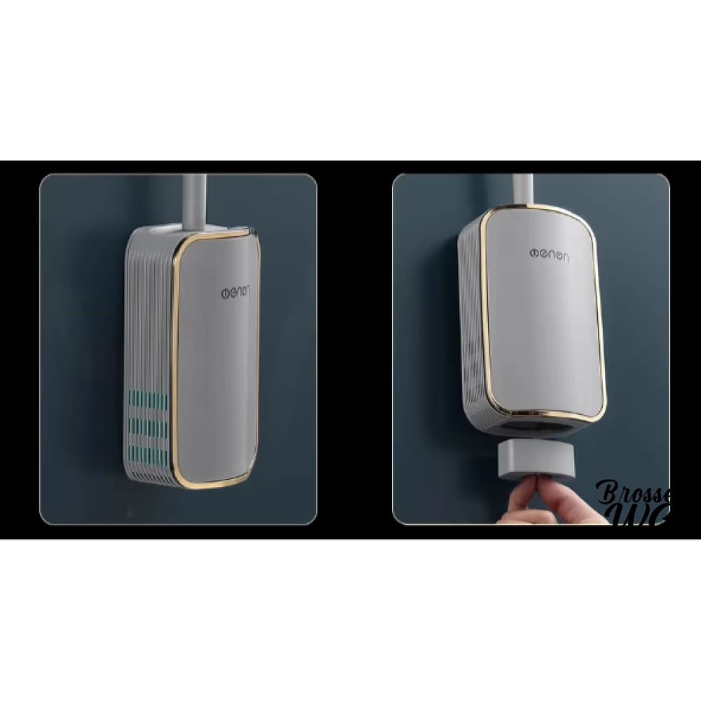 Brosse wc murale fixation pratique