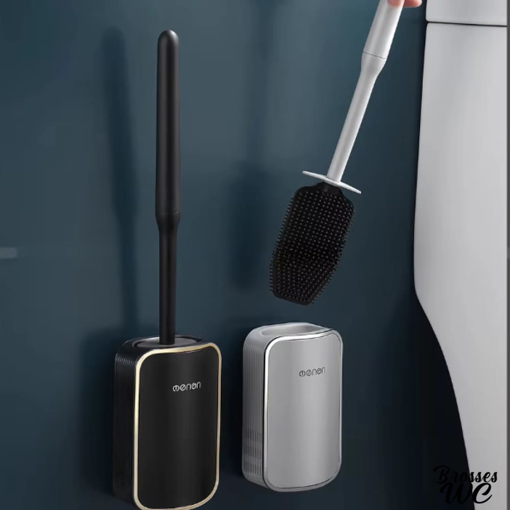 Brosse wc murale fixation pratique