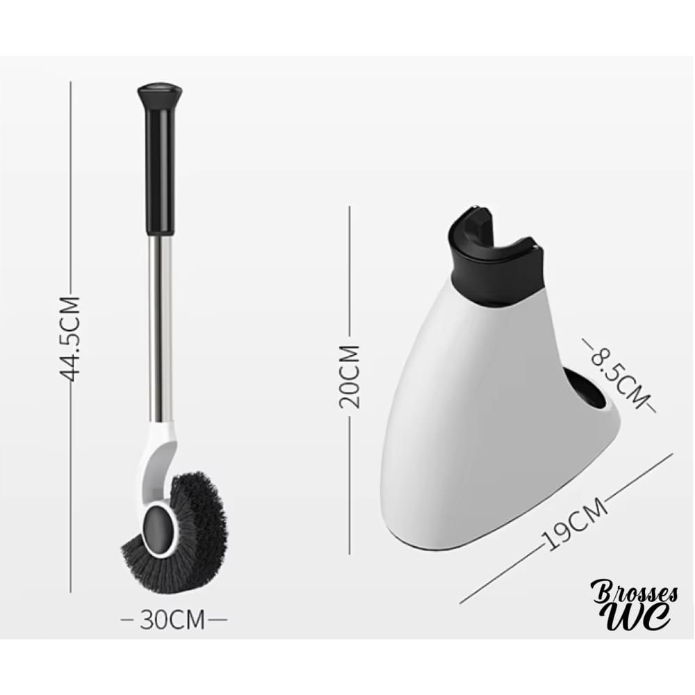 Brosse wc silicone plate hygiénique