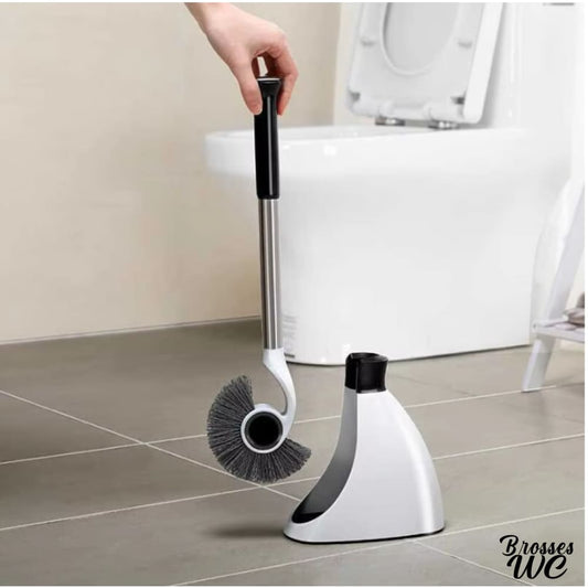 Brosse wc silicone plate hygiénique