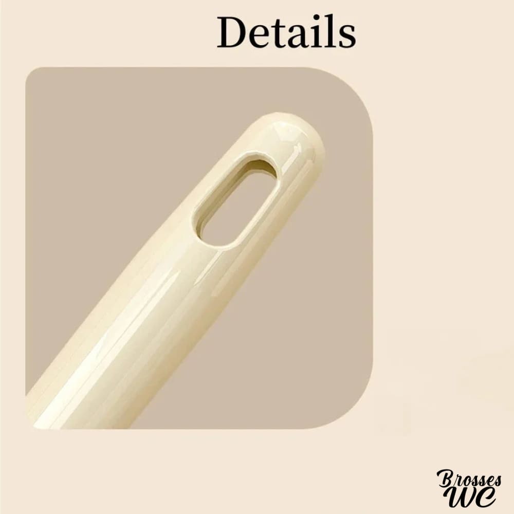Brosse wc adhésive pratique