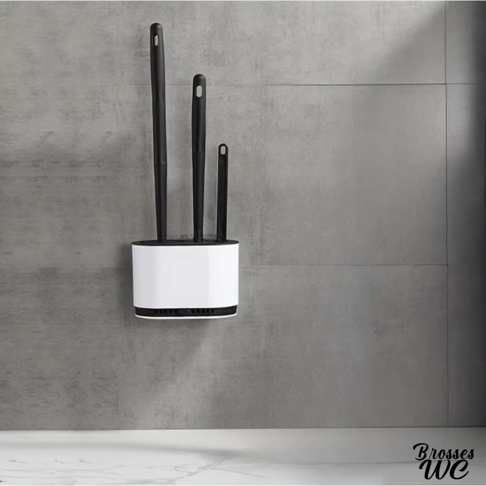 Brosse wc antibactérienne double efficacité