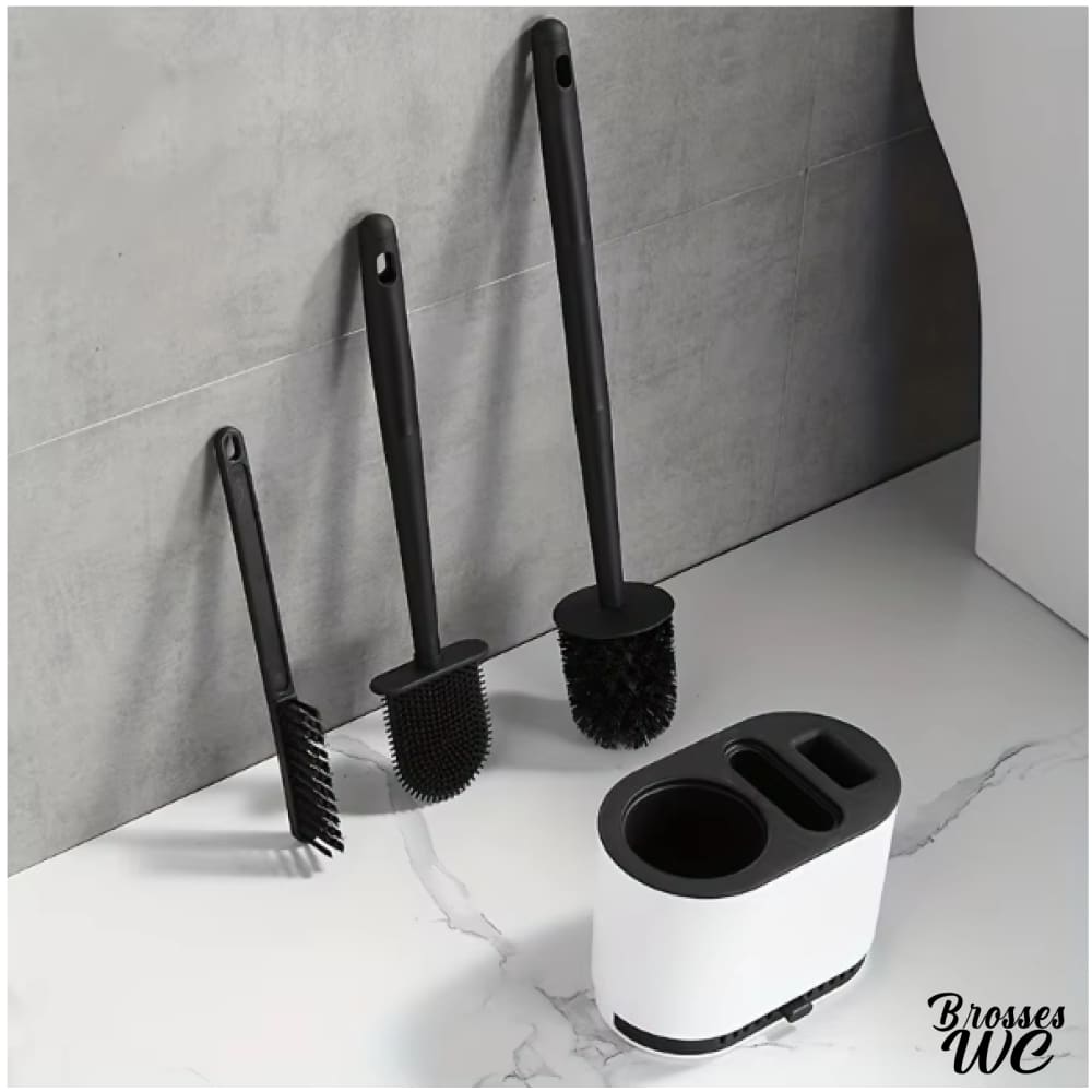 Brosse wc antibactérienne double efficacité