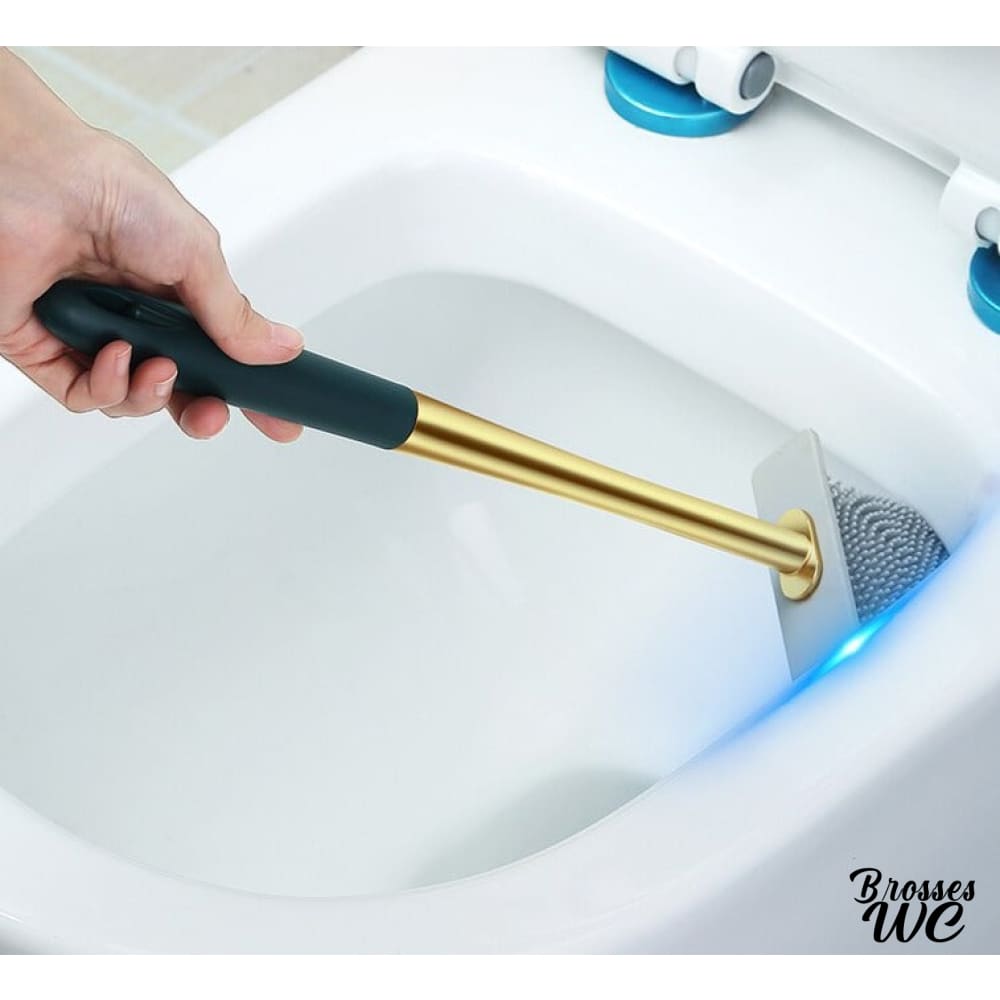 Brosse wc antibactérienne silicone hygiénique