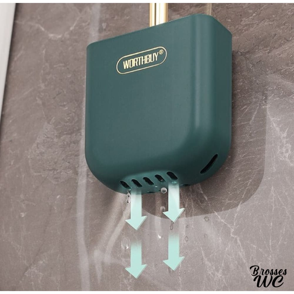 Brosse wc antibactérienne silicone hygiénique
