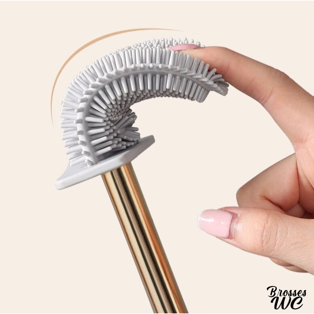 Brosse wc antibactérienne silicone hygiénique