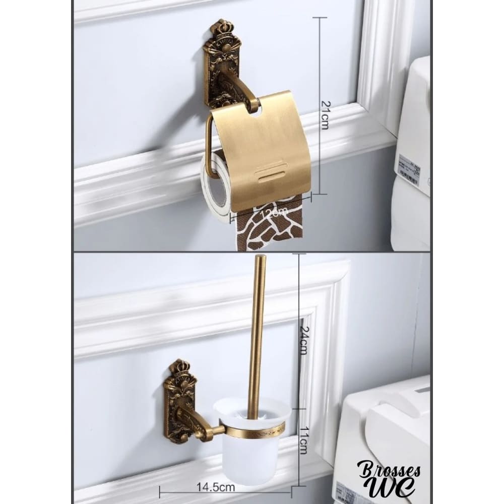 Brosse wc antique charme d’antan