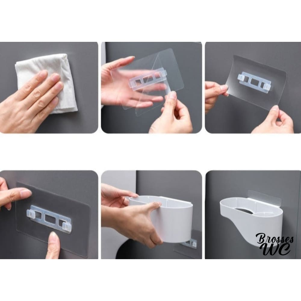Porte-brosse wc canard ludique