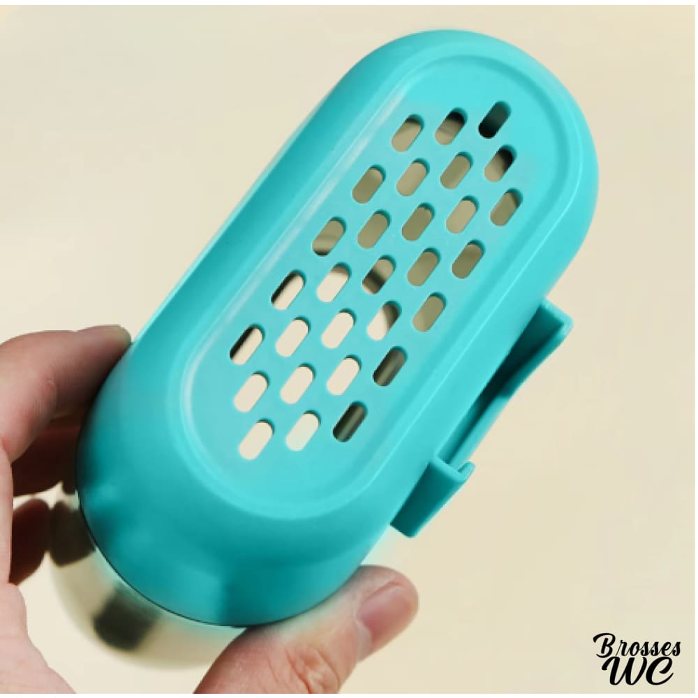 Brosse wc avec couvercle hygiénique