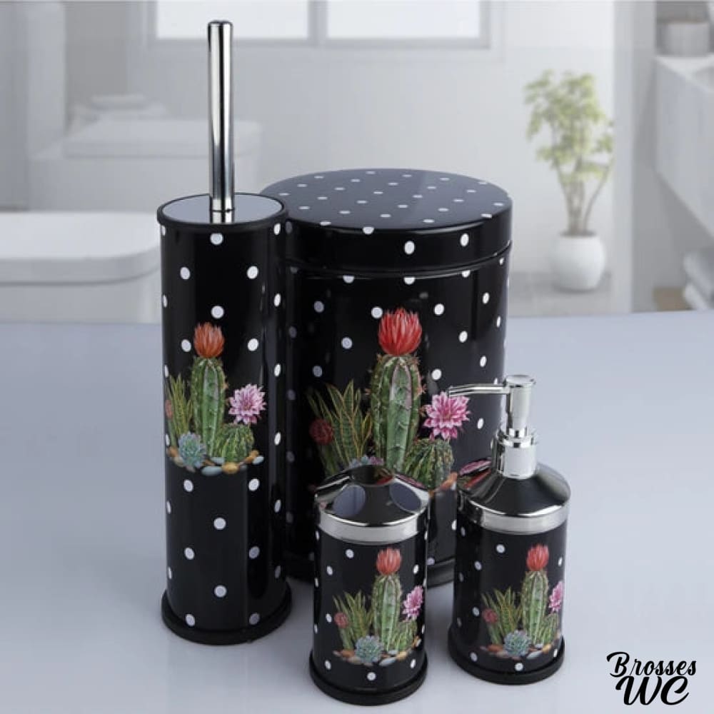 Brosse wc avec ensemble métallique robuste