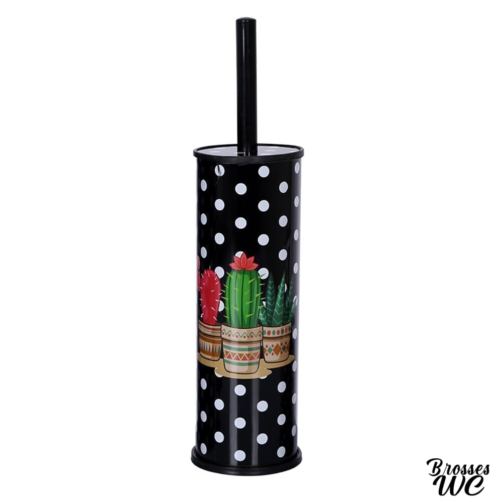 Brosse wc avec ensemble métallique robuste