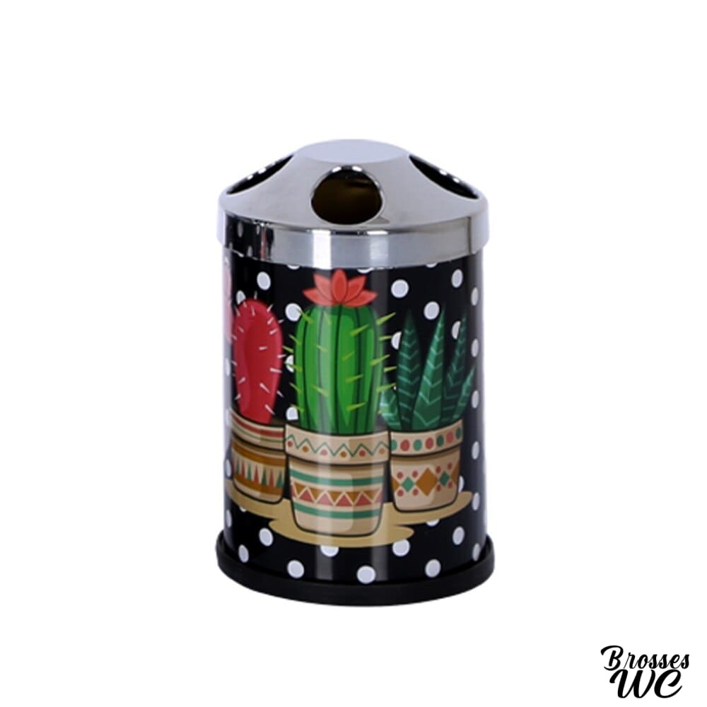 Brosse wc avec ensemble métallique robuste