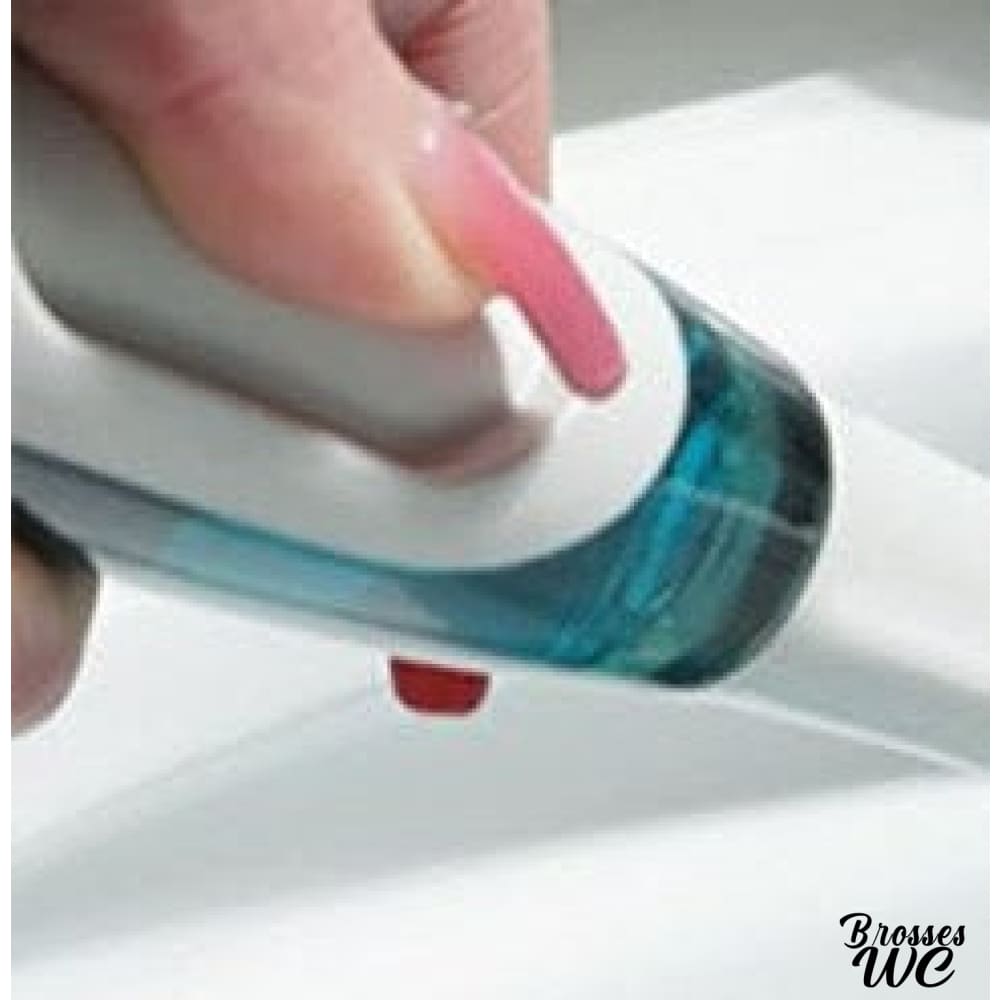 Brosse wc avec produit nettoyant